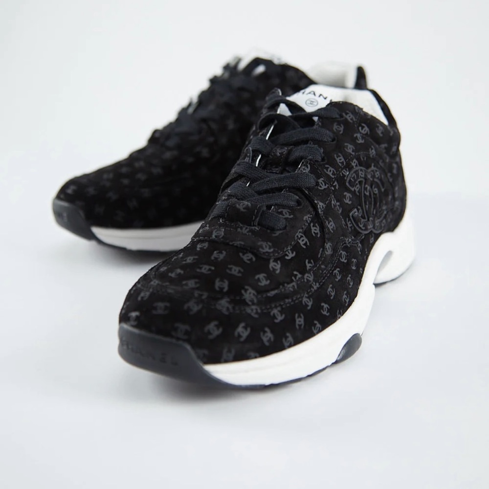 Chanel Suede Trainer